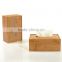 Bamboo Handmade wooden gift box packing/bamboo wood tea box