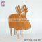 animal metal garden art rusty metal reindeer ornaments