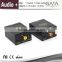 Digital to Analog (L/R) Audio Converter Adapter - Changes Digital Coaxial or Optical Toslink [SPDIF] into Stereo 3.5mm Audio