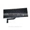 Professional Swiss Design Products Laptop Replacement Keyboard For Apple Macbook Air 15" A1398 2012