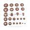 Professional Soprano Saxophone Brown Leather Pad