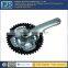 High precision bicycle chainwheel and crank for bicycle parts