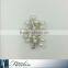2015 fashion jewelry tree shape freshwater pearl brooch