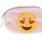 free sample plush emoji case/soft emoji case for student for sale/cheap price plush emoji case promotional