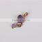 OEM Amethyst Heart Pedant Rose Gold Necklace Jewelry 2016
