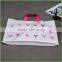 Custom Printed Square Bottom Plastic Shopping Bags with Handle