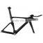 2016 new carbon TT frame BB86 DI2 compatible carbon road time Trai triathlon frame