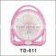 Non-noise Home and Office Use 12V 8inch Emergency Mini Fan Rechargeable Clip Fan with One Year Warranty
