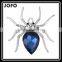 Upscale Jewelry Zircon Diamond Brooch Alloy Spider Personalized Jewelry Wholesale Clothing