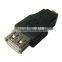 Black USB to Micro USB OTG Adapter