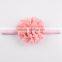 Hot-sales large flower Headband Toddler sunshine flower Headband baby big flower hair band wh-1746