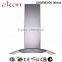 CE CB SAA GS Approved Seamless Design 90cm Curved Glass Island Extractor