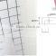 Suzhou home decor PET adhesive stained white square glass window film with best supply