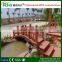 Recyled wood plastic composite material for outdoor garden fence and wall panel
