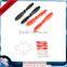 50set/lot wholesale original Hubsan 107 spare parts,Hubsan X4 blade Propeller Prop Set, dron,H107L ,H107C, H107D blade parts