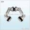 Single Pivot Glass-to-Glass Swivel Fitting