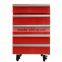 JGA Retro Style 1 Drawer 50L Mini Toolbox Refrigerator , Safe Fridge With 4 Wheels Big Size Restaurant Freezer
