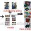 Waste tyre rubber powder vulcanizing machine / flooring tiles making machine / rubber floor sheet molding press