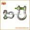 Electro Galv. Rigging Hardware European Screw Pin Chain Shackle