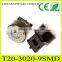 Automobile parts led bulb t20 led brake light lamp hot selling in Europe