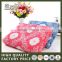 2015 Wholesale Alibaba Cheap Stripe Flower Plush 100% Cotton Bath Towel Set