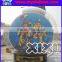 Inflatable snow globe for display promotion