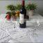 Hand hemstitch white linen table cloth No.7