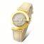 Fashion Jewelry 2016 White Leather Couple Electronic Watch