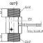 1/2" Plastic Water Flow Switch Magnetic flow switch                        
                                                Quality Choice