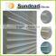 bottom up polyester yarn pleated blinds plissee No cord, safety for kids