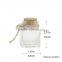 40ml Clear Square Shape Empty Drifting Glass Bottles With Cork Stopppers,Wishing Bottles For Gift