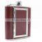 Different Shapes Water Liquor Alcohol Container 5 oz Stainless Steel Customized Logo Hip Flask