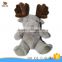 cute plush grey moose toy