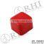 41*41mm red Soft PVC Square retangular End Caps Covers