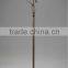 2014 Antique brass iron floor light/lamp with white shade