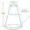 Twin Full Queen King size circular mosquito net