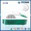 High flow quiet piston air asthma inhaler nebulizer