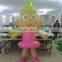 Cute Attractive inflatable Moving Mascot PVC Advertising Cartoon Costume