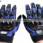 Fashion motorcycle racing gloves OEM motor bike leather Motocross gloves