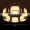 Romantic Moonlit lamp Modern creative light w/6 head metal & glass Ceiling light