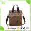 Multicolour Canvas Adjustable Strap Document Bag with Tote Handle
