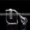 Crystal Beauty Clean Crystal Perfume Bottle with Round Cap