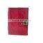 Celtic Embossed Leather Journal Multi Color Leather Journal With Brass Lock