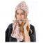 Colorful Hip Hop Beanies Knitted hat and scarf /Custom Beanie Hats/winter knitted hat
