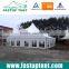 Clear span high peak party tent for marquee wedding event for 500 people