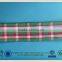 Christmas Present plaid ribbons for greeting card or invitation