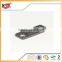 garment metal button rectangular eyelets metal hang tag for garment accessories