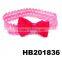 cute ABC letters wool baby headband baby wholesale