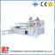 Dongguang semi-auto stick corrugated box machine
