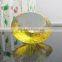 New arrival Europe Style Elegant Gold Yellow Crystal Diamond Rings In Wedding Decoration&Crafts